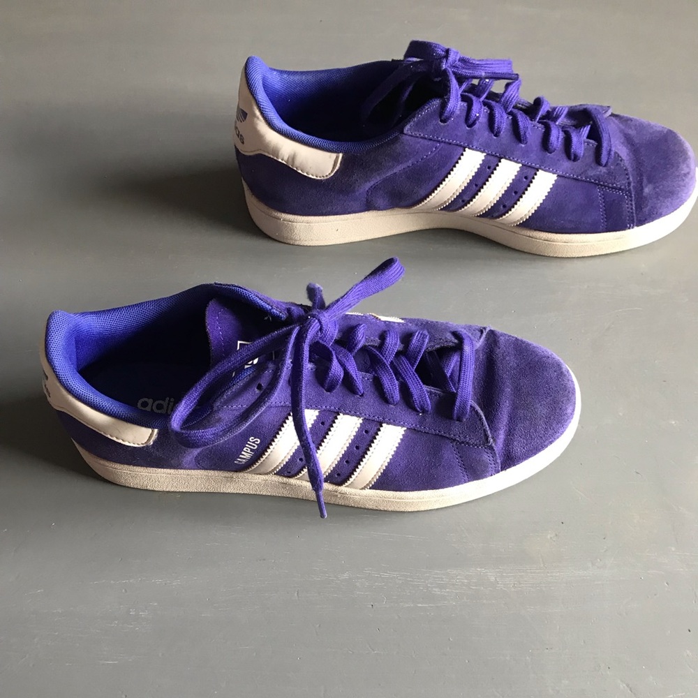 Mens Adidas Purple Sneakers